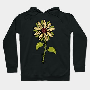 Childcare Director Daycare Provider School Teacher Sunflower design Hoodie